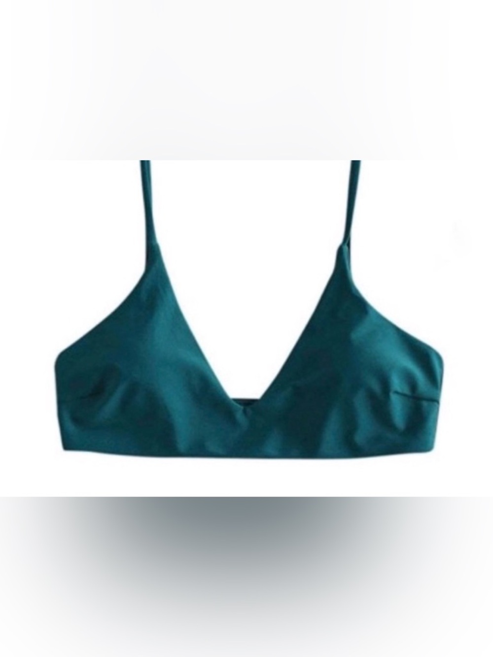 Zaful Teal Green /Blue Bikini Top, Bathing Suit